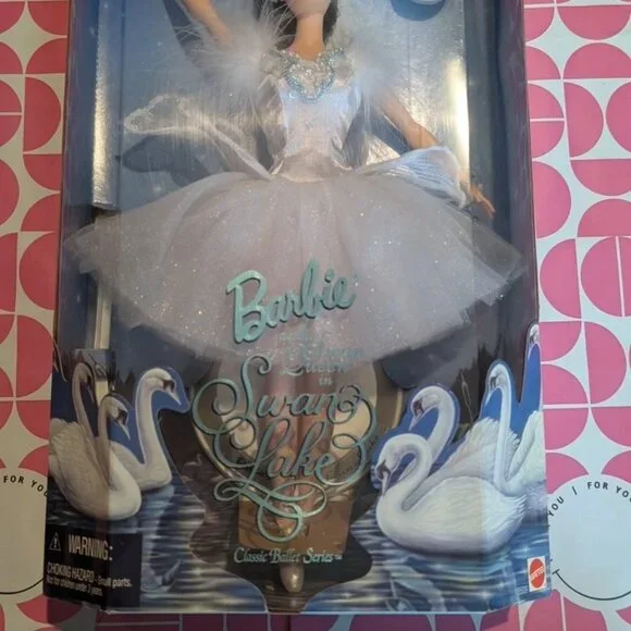 The Swan Queen Barbie Swan Lake Doll Classic Ballet Series Collector 1997 Mattel - Picture 3 of 11